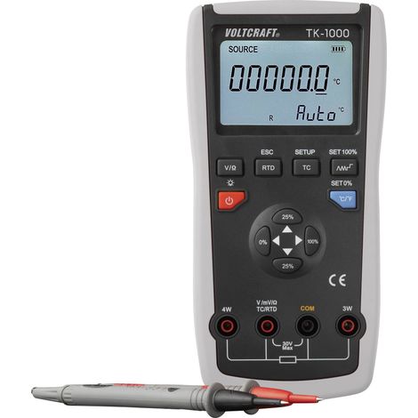 VOLTCRAFT TK-1000 Calibrateur de température, de tension Y320952 (1/5)