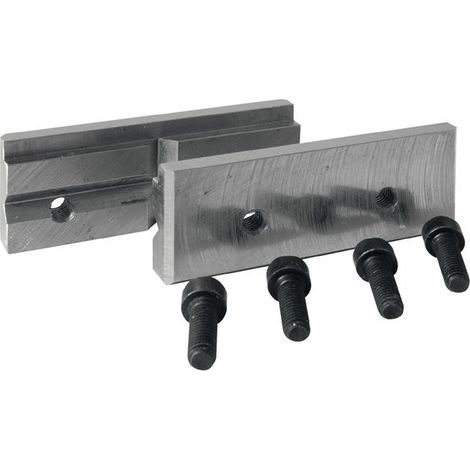 Mâchoire pour étau largeur de mors 125 mm avec prisme