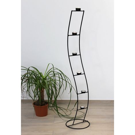 Teelichthalter SW102 aus Metall 120 cm Kerzenleuchter Kerzenhalter Kerzenständer Teelichtständer Teelicht (1/5)