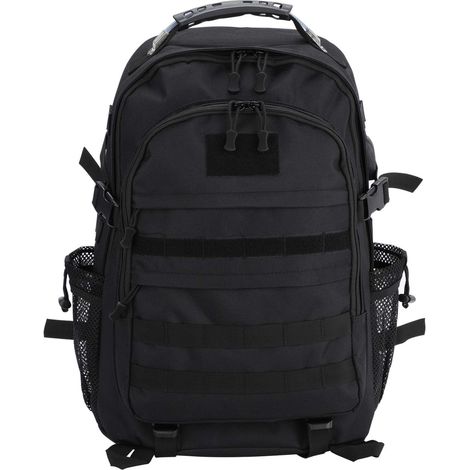 Trintion Military Backpack 50L Military Tactical Large Waterproof Backpack for Trekking and Camping Outdoor Activities (Black) (1/5)