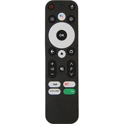 Remplacer la Télécommande Vocale pour KM2 plus Android 4K UHD TV Box Bluetooth Voice Remote Noir (1/4)