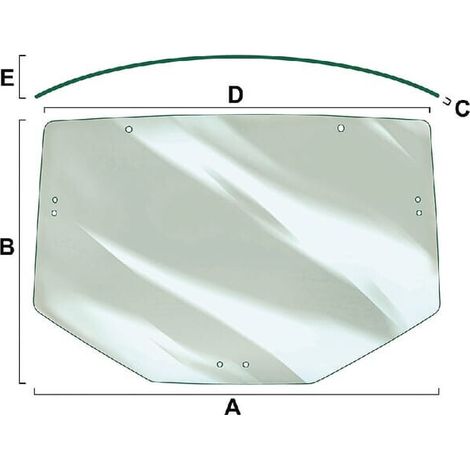Vitre de cabine VAPORMATIC VPM7351