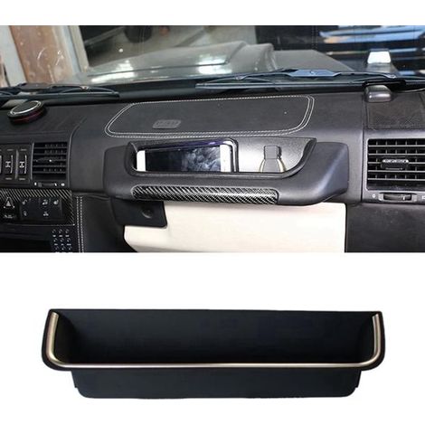 Suitable for Mercedes-Benz G-Class W463 handle storage box, embedded non-destructive installation to increase storage space interior trim. (1/4)