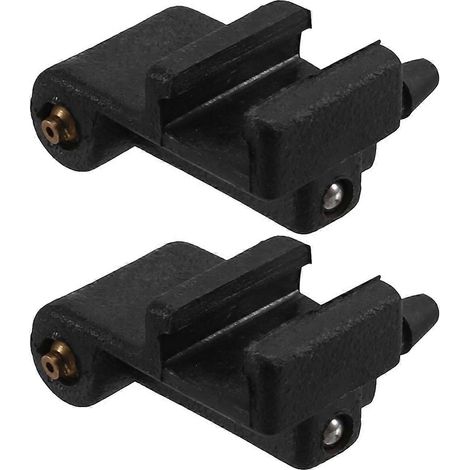 Lot de 2 buses lave-glace avant pour VAN Istana, gicleur de pare-brise auto, jet d'eau réglable, accessoire remplacement, pièce d'origine, pulvérisateur de vitre véhicule. (1/5)