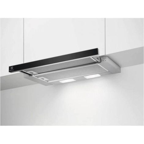 Electrolux LFP326AB Campana extractora de cocina negra y gris 60 cm