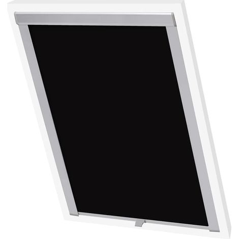 Maison Exclusive - Tenda a Rullo Oscurante Nera SK06