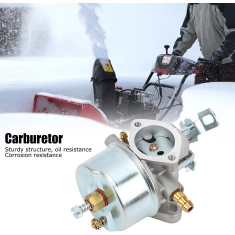 Der Vergaser 632334 ist geeignet für große Tecumseh HMSK80 HM100 HM70 HM80 HMSK90 7 PS 8 PS 9 PS Schneefräsenmotoren. (1/5)