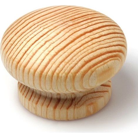Box mit 10 Holzknöpfen D44 unbehandeltes Pin-Ref 7-254 97