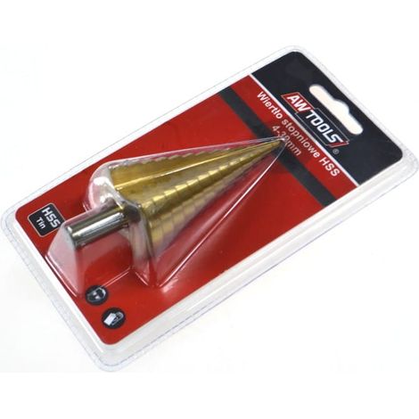 AWTOOLS HSS-TIN-STUFENBOHRER / 4-39mm