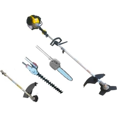 Decespugliatore + Tagliasiepi + Motosega/Troncarami/Tagliarami + Disco girevole 3 denti a scoppio 52cc (1/2)