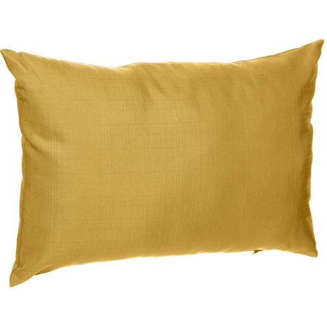 Cuscino da esterno korai giallo senape 30x50cm in poliestere - Hespéride (1/3)