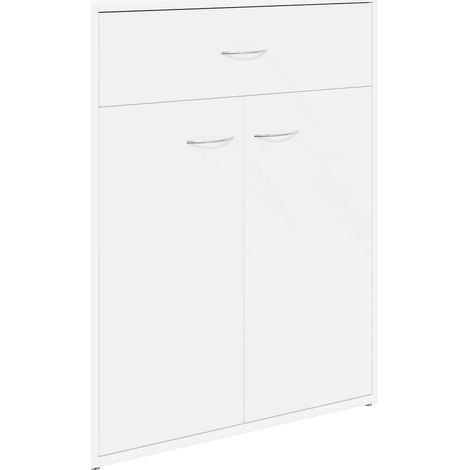 Maison Exclusive - Credenza Bianca 60x30x75 cm in Legno Multistrato