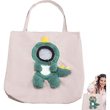 sac De Transport Pour Animal De Compagnie, Sac De Transport Mains Libres Pour Chien, Chat, Sac De Transport Bandoulire En Toile Pour Animal De Co (1/5)