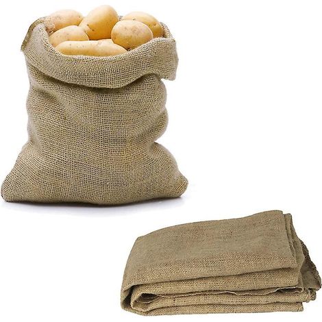 Sacs en jute tissée pour café, pommes de terre, jeux d'enfants, sacs de rangement pour graines, sacs de rangement pour récoltes, sacs de sable, outils d'emballage ménagers
