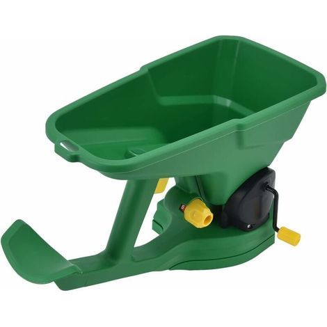 Épandeur de Semences à Main, épandeur D'engrais de 1,5 L Épandeur de Sel à Main Réglable à 5 Niveaux Épandeur à Main Portable pour Pelouse, Jardin, Serres, Même Propagation (1/5)