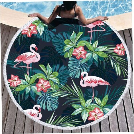 serviette de plage/de bain antidérapante, séchage sans sable (1/5)