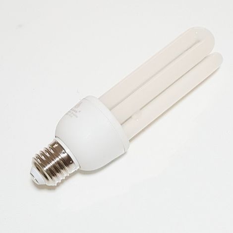 TrAdE Shop Traesio - Lampadina Led E27 16 W 3u Tubolare Opaca 1520lm Luce Calda 3000k Naturale 4000k - -Bianco Naturale - (1/2)
