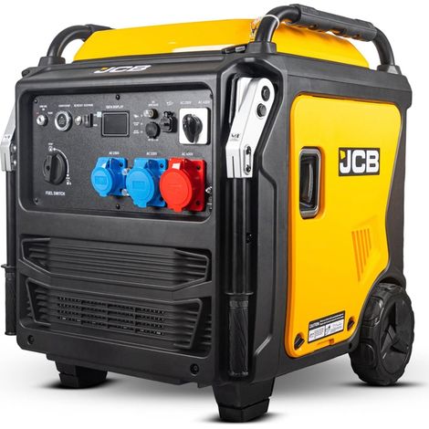JCB Stromerzeuger IG12000DVE-3 11000W 230V 400V Inverter Benzin Generator (1/5)