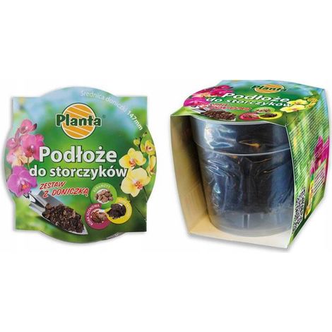 Terreau pour orchidées avec un pot de 1,1 L