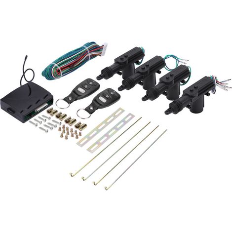 Système de Verrouillage électrique à 4 Portes, Télécommande de Voiture sans clé, Kit de sécurité Automatique (1/5)