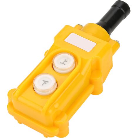 Ej.Life – Grue d'atelier palan à chaîne 500kg – Interrupteur à bouton-poussoir – Commande durable en plastique ABS – Pour environnements humides (1/5)