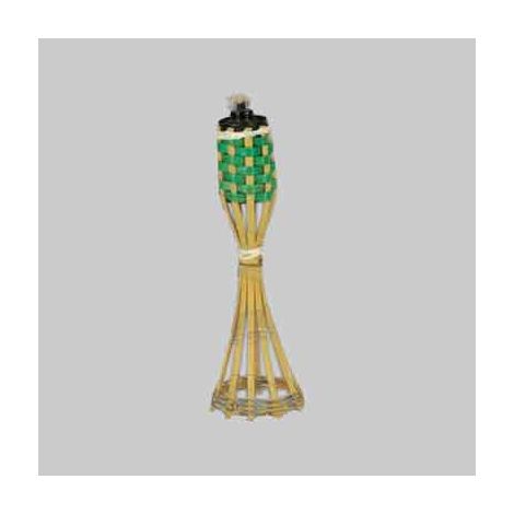 torcia in bamboo con base 35 cm