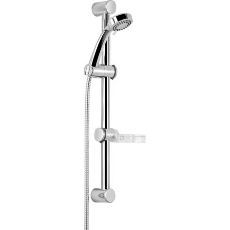 Dusch-Sets, 3 Funktionen Regen-Hydromassage, Chrom