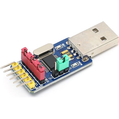 Betriebsarten des USB-zu-Seriell-Port-Moduls mit UART-Brückenkomponenten: TTL, I2C, UIC, 12C, YS-CH341T (1/5)