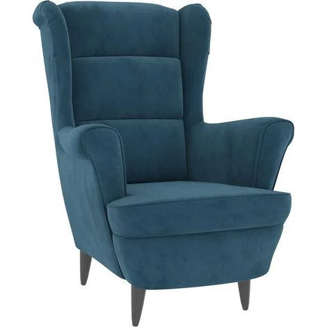 Chaise en plastique ergonomique bleue – Assise confortable pour bureau, salle à manger ou intérieur – Design moderne et stable (1/5)