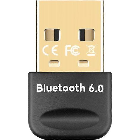 Adaptateur USB Bluetooth 6.0, émetteur-récepteur Bluetooth 6.0, dongle USB pour clavier, souris, casque et haut-parleur Bluetooth. (1/5)