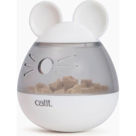 Süßigkeitenspender für Katzen - CATIT - PIXI - Design mit Mausohren - Weiß (1/4)