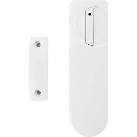 DC600 - Contatto magnetico SLIM. Colore bianco. Batterie a corredo.