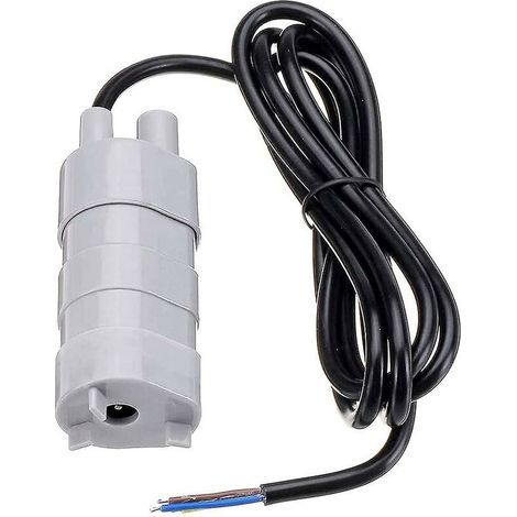 Pompe Submersible, DC 12V Pompe à Eau Haut Débit, Pompe Immergee, Pompe à Eau Douce, Pompe pour Bateau pour Ccamping-car, Bassin, Aquarium, Douche, Jardin, 600L/H (1/5)