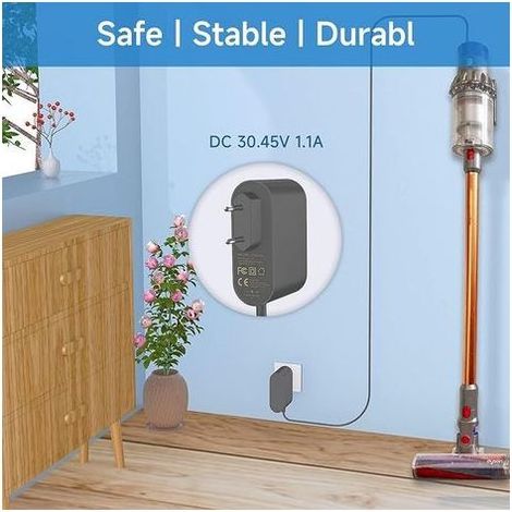 30,45V 33W Chargeur pour Dyson Aspirateur Cyclone V10 V11 V12 V15 Animal Absolute SV12 SV14 SV15 SV16 SV20 SV22 217160-02 969350-0 (1/5)