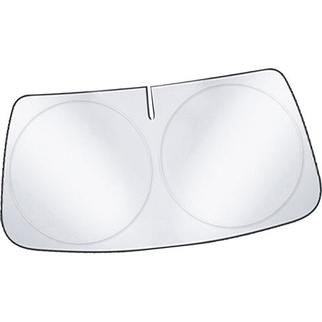 Pare-soleil de voiture pare-brise résistant aux UV isolation thermique pare-soleil avant pliable 140X70cm/55.12 27.56in (1/5)