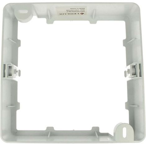 Struttura Carcassa Da Plafone Quadrato 120X120X38mm Per Faretto Led Da Incasso 9W