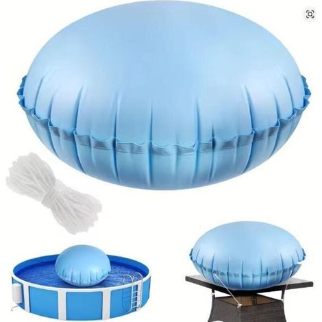 Coussin Gonflable de Piscine d'Hiver,120×120cm Coussin de Piscine,Coussin Gonflable pour hivernage de Piscine,Coussins Flotteurs D'hivernage pour Piscine Pour Couverture De Piscine Hors Sol Regular (1/4)