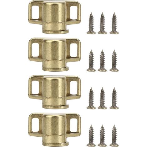 Lot de 4 loquets porte placard en alliage zinc, style antique doré, 8 (1/5)