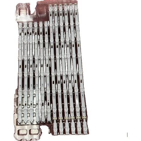 Striscia LED, 14 LED, lunghezza 1128 mm, compatibile con vari modelli di TV, personalizzabile, facile installazione (1/5)