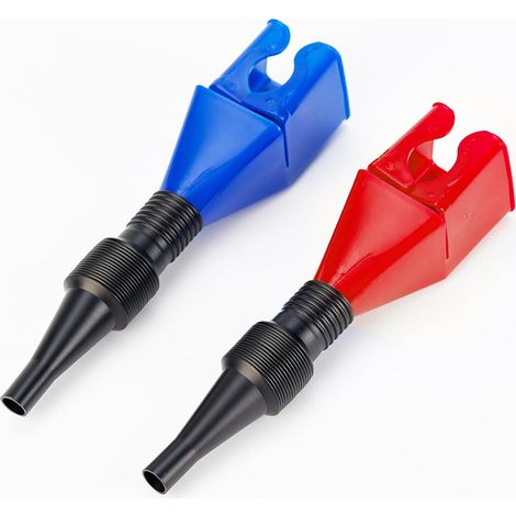 Entonnoirs automobiles : outil de vidange flexible avec embout clipsable, entonnoir rétractable pour carburant, entonnoir à huile pour voitures et motos. (1/5)