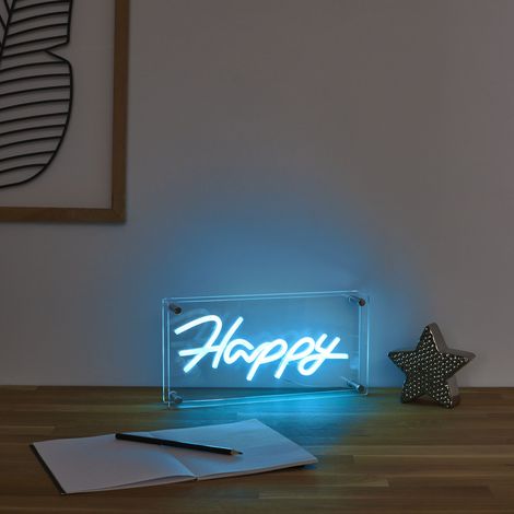 Lampe Acrylique Happy (1/5)