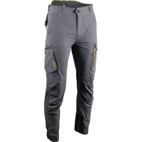Pantalón de trabajo lma lebeurre moderno negro tejido Ripstop (1/3)