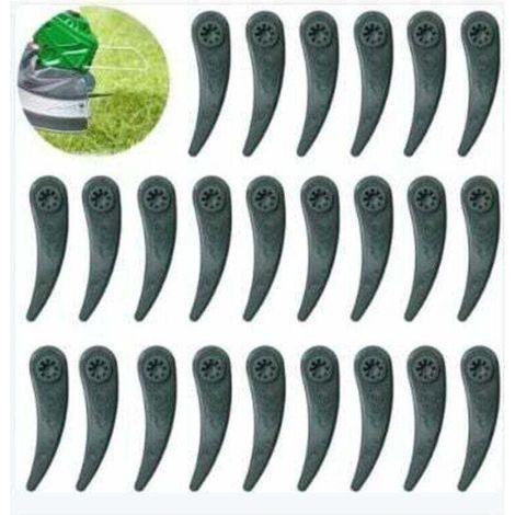 Lot De 24 Lames De Rechange Pour Tondeuse Bosch Compatibles Art 23-18 LI Et Art 26-18 LI (1/5)