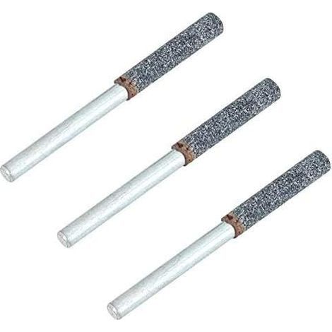 3Pcs 4mm 5/32 Diamant Tronçonneuse Aiguiseur Burr Pierre Outil D'affûtage Pour Rotatif affûteuse de affûteur oregon (1/5)