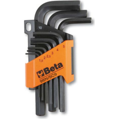 BETA    96N SC 9  SERIE CHIAVI ESAGONALI 1,5/10 MM- BETA- 1,0 pz