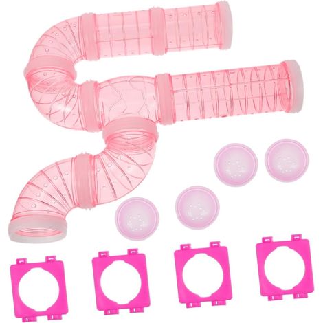 Connectors for Transparent Tunnel DIY Assembly for Hamster Cage Outdoor Tunnel for Small Animals (1/5)