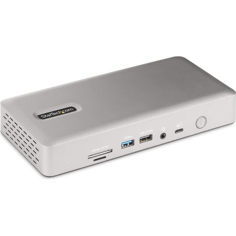 StarTech.com Docking Station Thunderbolt 4 multi monitor, dock TB4 per monitor quadrupli/tripli/doppi - 2x HDMI/2x DisplayPort, Hub 7x USB, 2,5Gb Ethernet, 98W PD