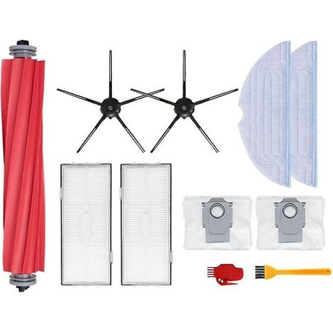 Para S7 Maxx Ultra, S7 Pro Ultra, Repuestos para aspiradora robot con filtro HEPA, Cepillo lateral principal, Mopa (1/5)