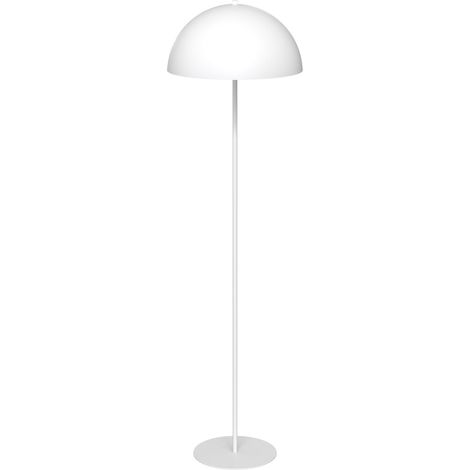 Lampada da terra MOGU bianca minimal semisfera 2xG9 Emibig (1/5)
