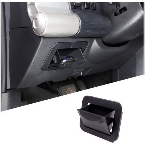 Convient pour le compartiment de rangement de la console centrale du FJ Cruiser 2007-2021 - Plateau de rangement d'origine en ABS, à clipser sans endommager le siège conducteur - Pièce de rechange (1/5)